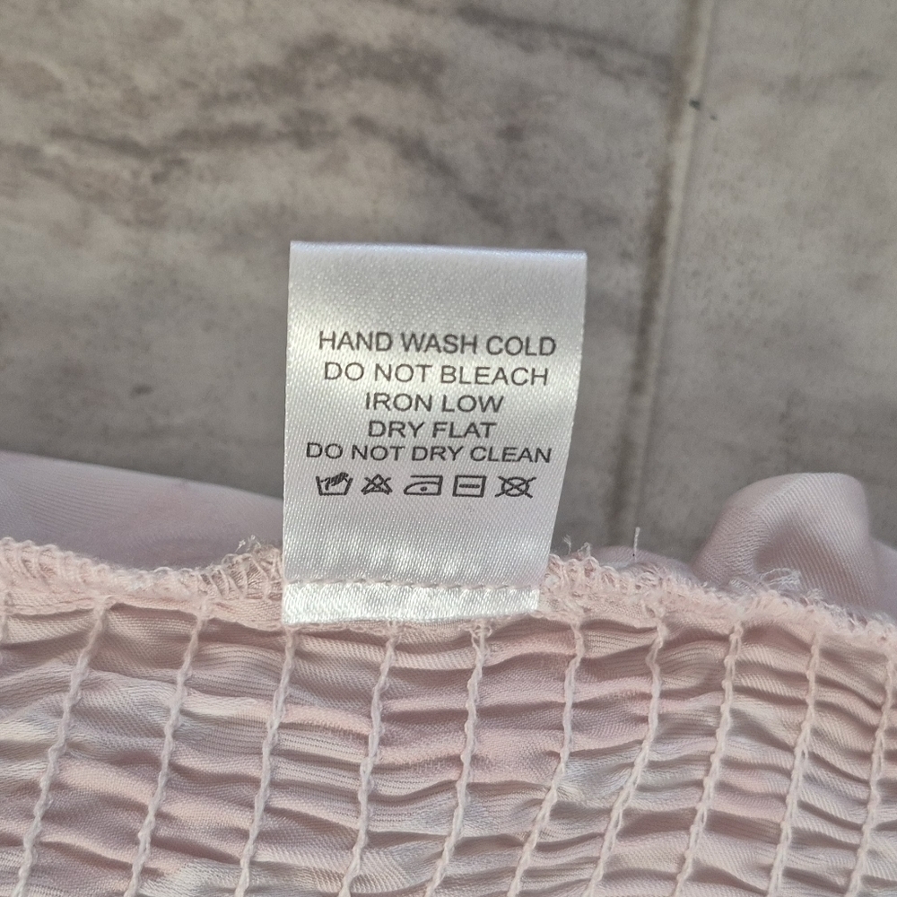 H&M Light Pink Ruffled Bra Top - Picture 4 of 5